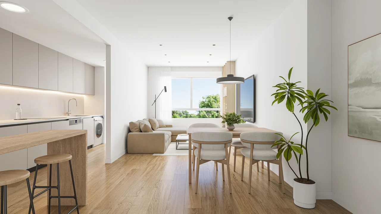 Visualizaciones interiores 3D para reformas, viviendas e interiorismo