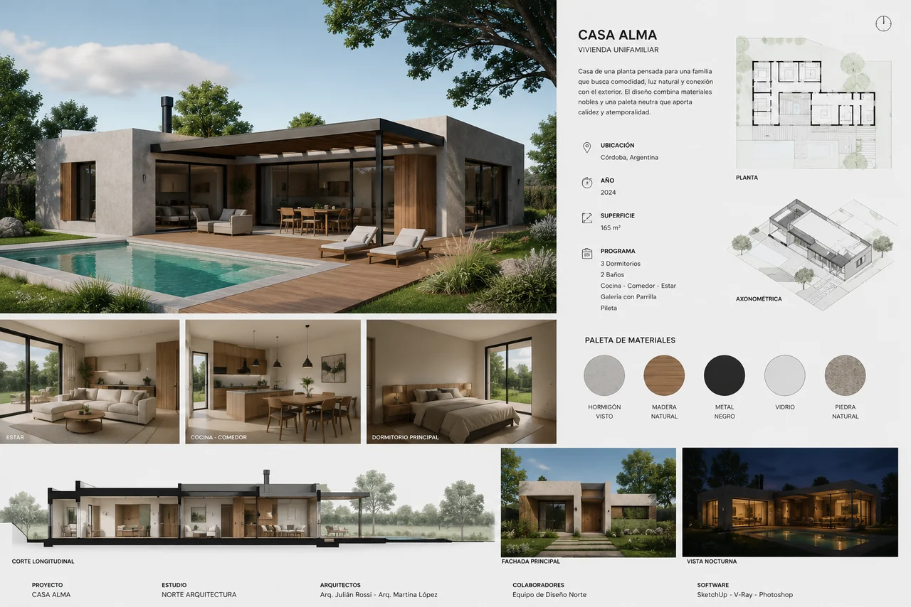 Proyecto local en visualización 3D en Valencia